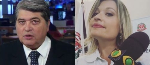 Datena diz que dormiu no sof&aacute; ap&oacute;s 'cantar' rep&oacute;rter ao vivo