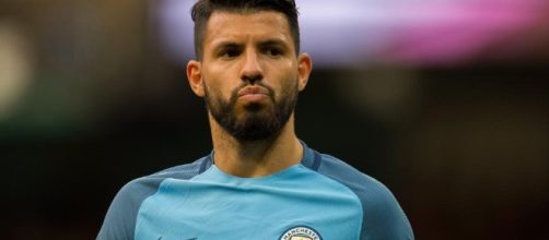 Manchester City striker Sergio Aguero pinterest.com