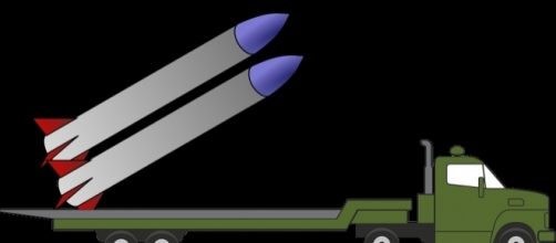 Missile on trailor as used by the North. https://pixabay.com/en/army-military-missile-tow-truck-1294262/