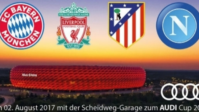 Audi Cup 2017, Napoli-Atletico Madrid 1 agosto