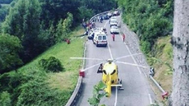 Foto dell'incidente - Fonte: Instagram.