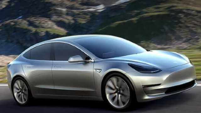 Nuova Model 3 della casa automoblistica Tesla