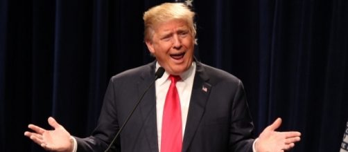 Anti-Trump protesters call to our POTUS during Sunday's L.A. march. (Flickr/Evan Guest)