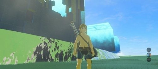 "Breath of the Wild" player stumbles across a strange area - Reddit