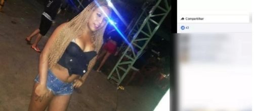 Larissa Valverde, 24 anos, foi morta no estacionamento de supermercado (Foto: Reprodu&ccedil;&atilde;o/ Facebook)