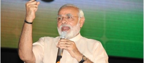 Narendra Modi's official Flickr account via wiki