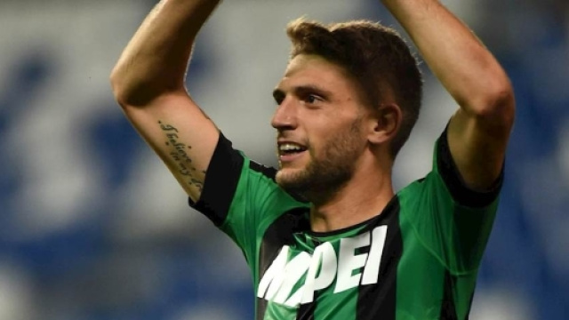 Domenico Berardi con la maglia del Sassuolo ha totalizzato 159 presenze e 59 goal - fantagazzetta.com