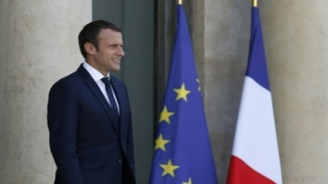 Emmanuel Macron, nouveau pr&eacute;sident de la R&eacute;publique fran&ccedil;aise