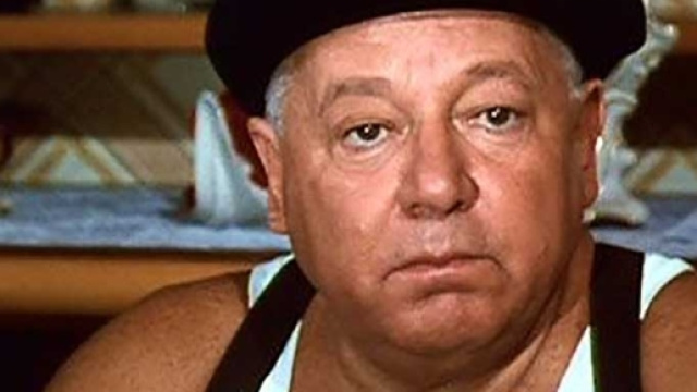 Paolo Villaggio in una delle tipiche espressioni del Ragionier Ugo Fantozzi
