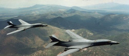 US B1 bombers answering the threat of North Korea - Flickr