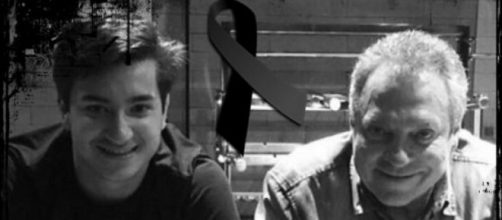 Abel e seu filho falecido neste s&aacute;bado, Jo&atilde;o Pedro Braga (Foto: Reprodu&ccedil;&atilde;o/ Montagem)