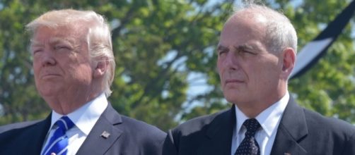 President Trump, John Kelly. / [Image by DHS.GOV via Flickr, US Government Work]