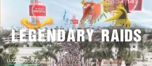 The legendary raid battles in Pokemon GO has just begun! (via YouTube/GameSpot)