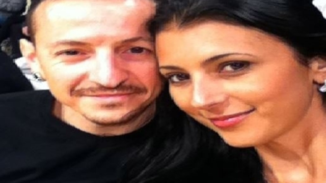 Chester Bennington e sua moglie Talinda