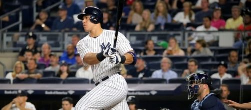 Aaron Judge rolled in the 2017 MLB home run derby. [Image via Flickr]