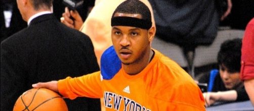 Carmelo Anthony&rsquo;s workout video was taken around 1:45 a.m. Sunday on a soccer field in Manhattan (Image Credit: Scott Mecum/WikiCommons)