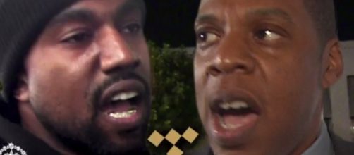 Kanye West leaves Jay Z's streaming service Tidal. Image via YouTube/Empressive