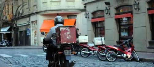 Los repartidores piden mejoras en sus condiciones laborales