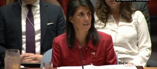 U.S. Ambassador to the UN Nikki Haley / [Image screenshot from CNN via YouTube:https://youtu.be/38wl-07d8RI]