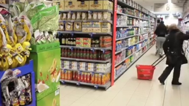 L'ambiente di lavoro di un ipermercato