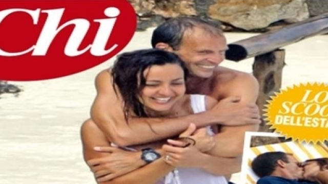 Massimiliano Allegri e Ambra Angiolini (credits: Chi)