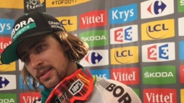 Peter Sagan, il suo Tour de France &egrave; gi&agrave; finito