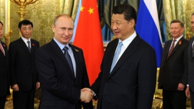Vladimir Putin e Xi Jinping nel vertice bilaterale di Mosca