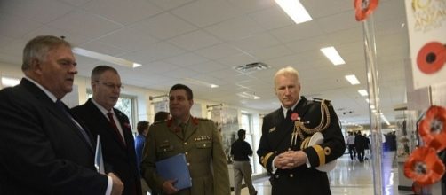 Officials of Australia and New Zealand for the ANZUS corridor at the Pentagon (wikimediacommons)