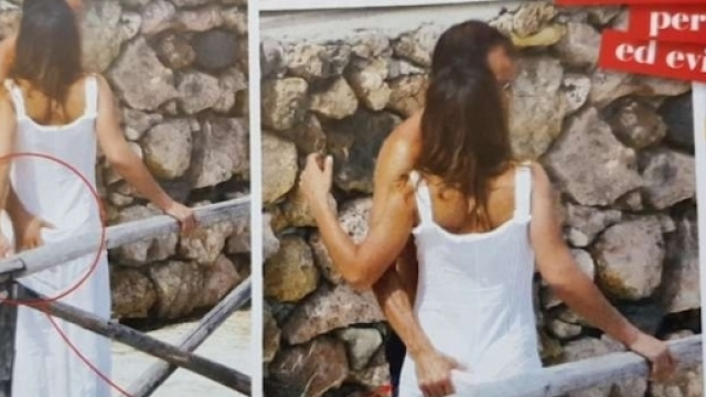 La mano galeotta di Max Allegri sul lato b di Ambra