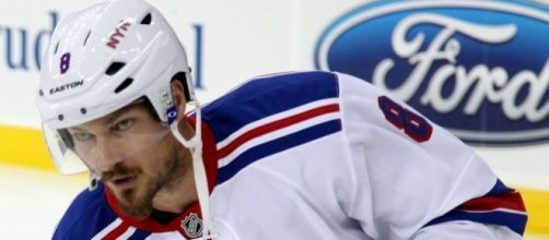 Klein as a Ranger in a preseason match in October 2014 - Lisa Gansky via Wikimedia Commons