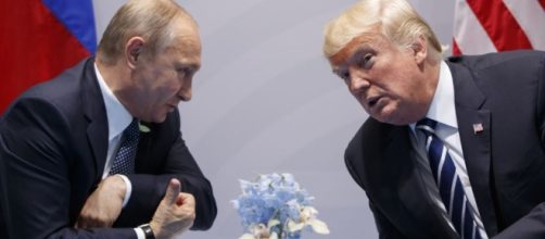 Vladimir Putin e Donald Trump em Hamburgo No Djember&eacute;m - blogspot.com