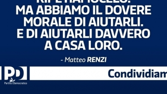 Il post incriminato comparso sulla pagina ufficiale del Partito Democratico
