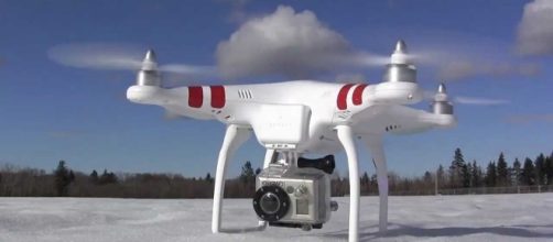 A drone is believed to have delivered a wire cutter to a South Carolina prison. Photo credit Giizmag, YouTube.