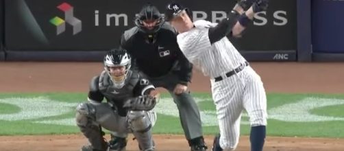 Aaron Judge will be among the eight participants in Monday's MLB Home Run Derby in Miami. [Image via MLB/YouTube]