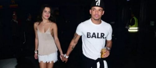 Emilly e um amigo considerado 'irm&atilde;o' de Neymar. (Foto: Reprodu&ccedil;&atilde;o)