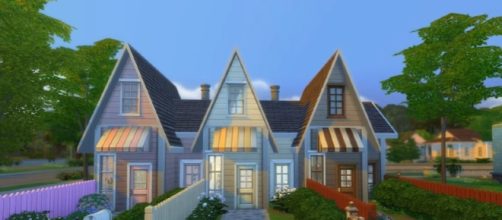 ICECREAM TINY HOMES!! ~ The Sims 4 House Image credit Building Deligracy YouTube