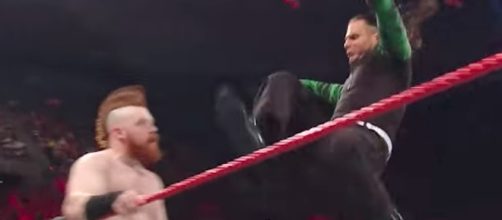 Jeff Hardy and Sheamus will be a part of tonight's 30-man Iron match at 'Great Balls of Fire' for the tag team titles. [Image via WWE/YouTube]