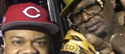Michael L Preston Jr. and George Clinton. Image by Mike Preston