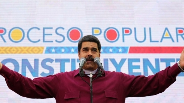 Il Presidente del Venezuela Nicolas Maduro