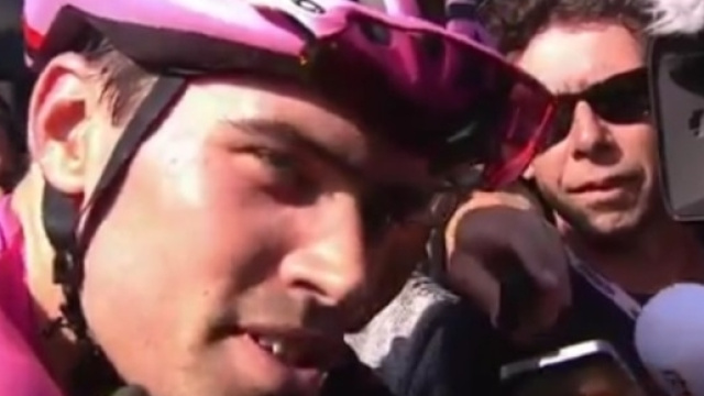 Tom Dumoulin, vincitore dell'ultimo Giro d'Italia