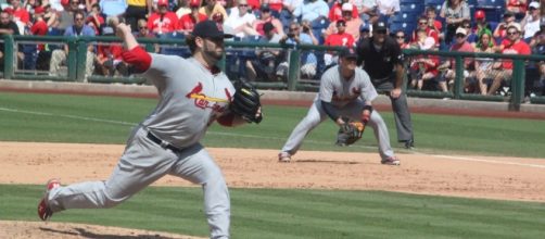 Lance Lynn with the pitch for the Cardinals in Philadelphi&hellip; | Flickr - flickr.com