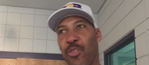 LaVar Ball says he was better than NFL star Rob Gronkowski in his 'heyday.' [Image via ESPN/YouTube]