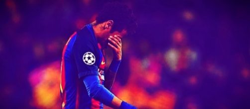 Neymar en las semifinales contra la Juventus de Tur&iacute;n