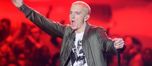 Rumors are claiming that the "Lose Yourself" rapper is set to launch his final album this year. Photo by HollyScoop/YouTube Screenshot