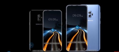 Samsung Galaxy S9. [Image via YouTube/Science and Knowledge]