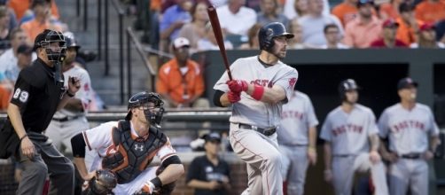 Travis Shaw played for the Red Sox last season - Keith Allison via Flickr