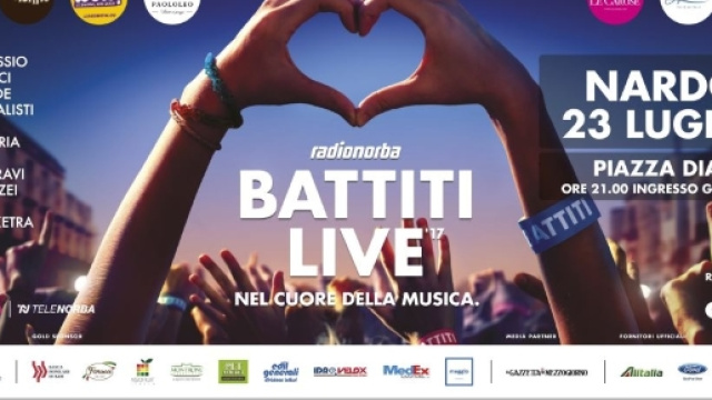 Battiti Live 2017 Nard&ograve; | Cantanti 23 luglio | Scaletta - blogosfere.it