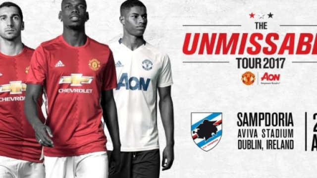 Sampdoria-Manchester United: tutti i modi per seguire la diretta dell'amichevole