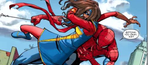 Amazing Spider-Man #7 "Ms.Marvel Edge of Spider-Verse" - YouTube/ComicBookCast2