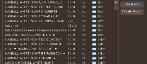 El masivo apoyo a HaxBall White Night a molestado a los usuarios no hinchas